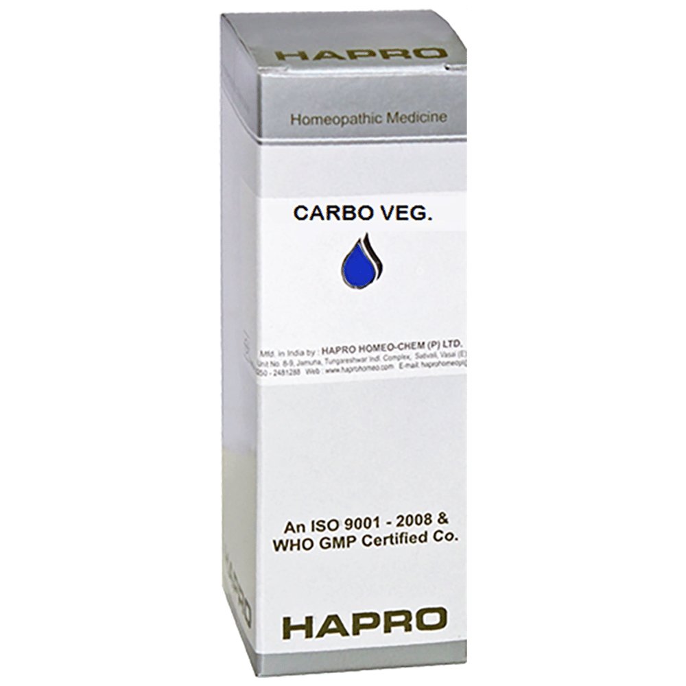 Hapro Carbo Veg. Dilution 10M bottle of 30 ml Dilution