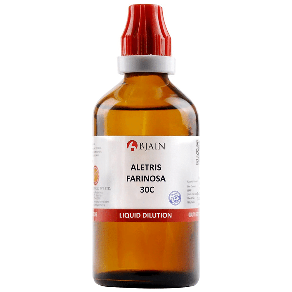 Bjain Aletris Farinosa Dilution 30C bottle of 100 ml Dilution