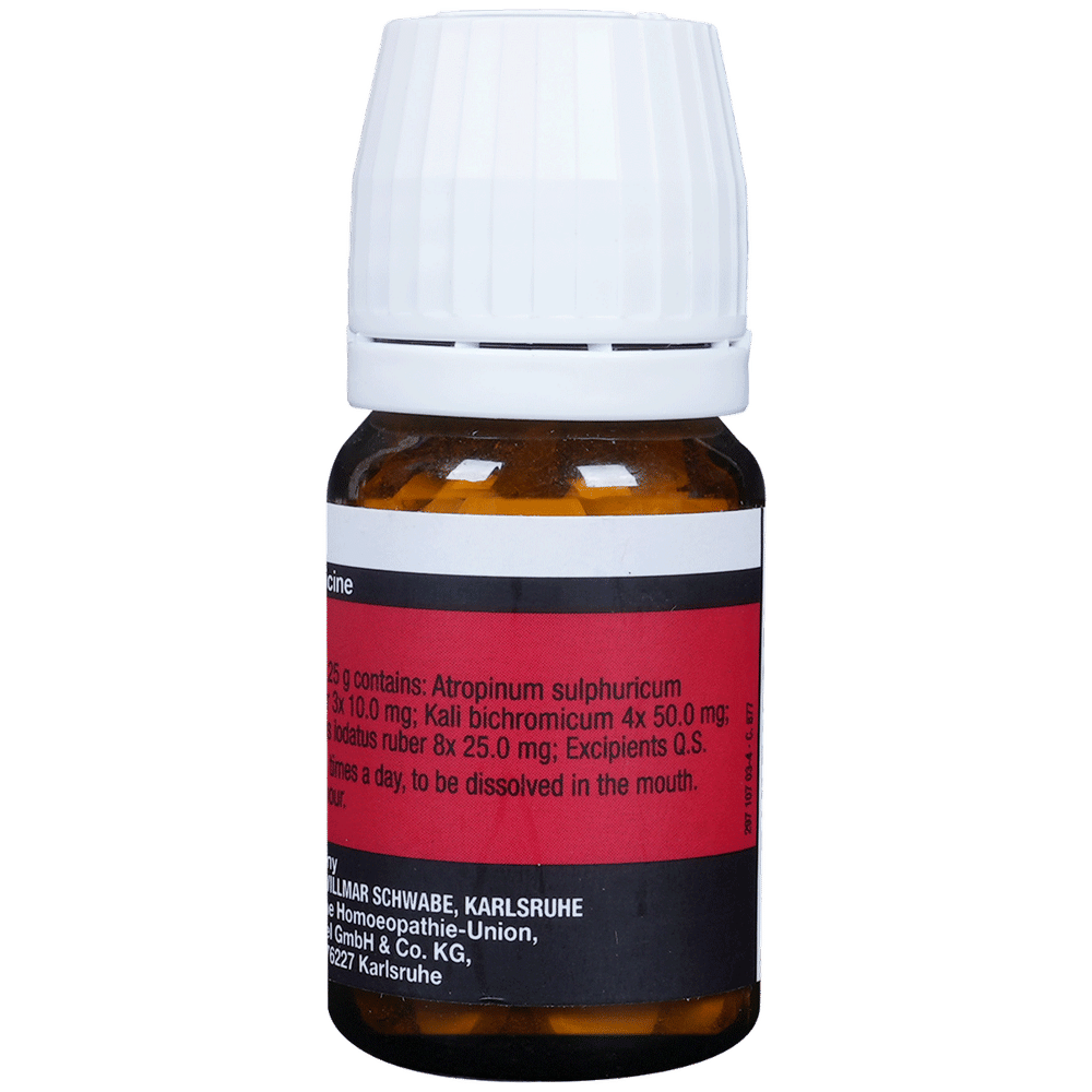 Dr Willmar Schwabe Germany Tonsiotren Tablet bottle of 20 gm Tablet