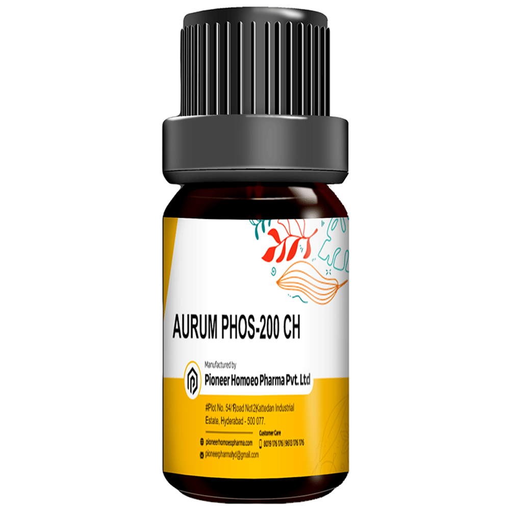 Pioneer Pharma Pioneer Pharma Aurum Phos Globules Pellet Multidose Pills  200 CH bottle of 150 tablets