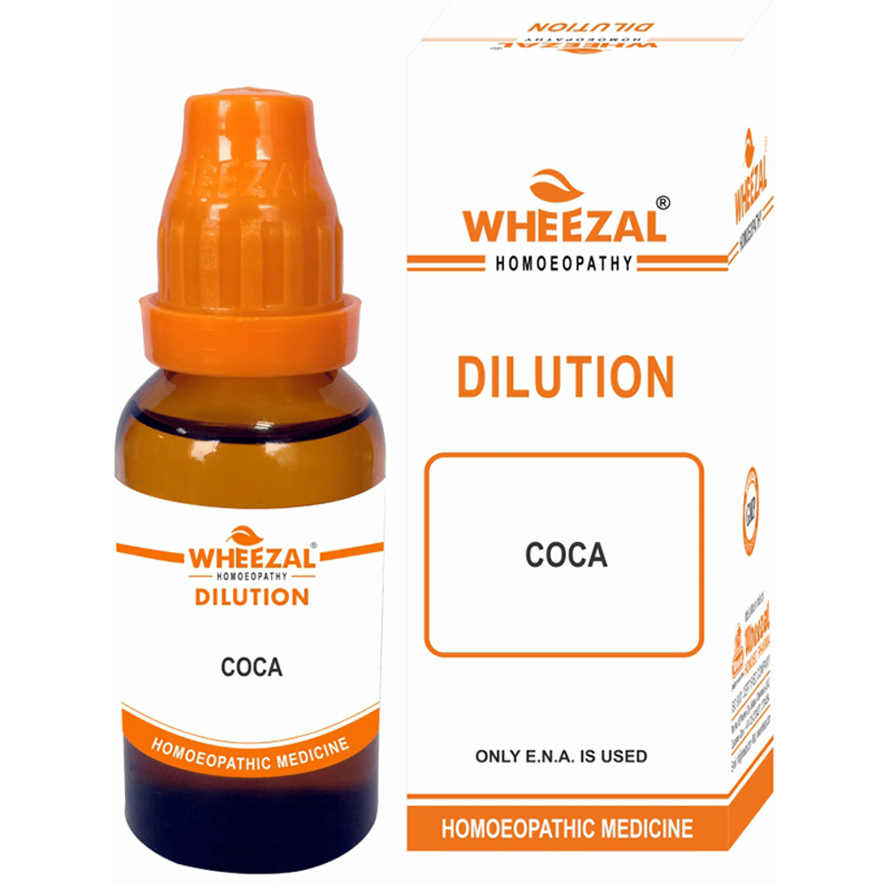 Wheezal Coca Dilution 3X bottle of 30 ml Dilution