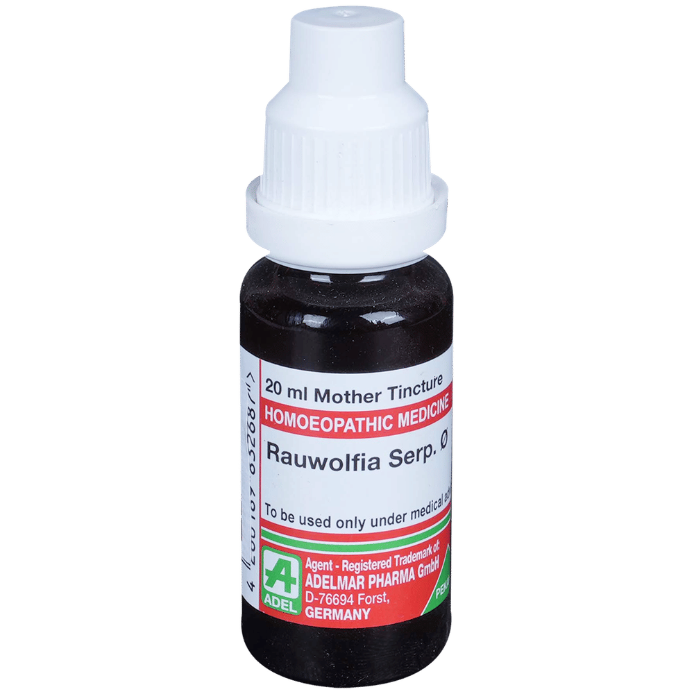 ADEL Rauwolfia Mother Tincture Q bottle of 20 ml Mother Tincture