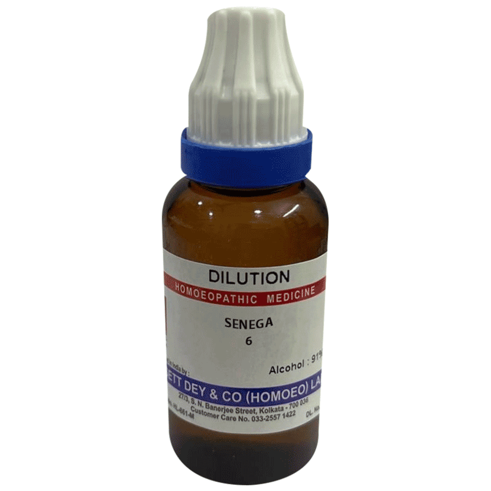 Sett Dey Senega Dilution 6 bottle of 30 ml Dilution