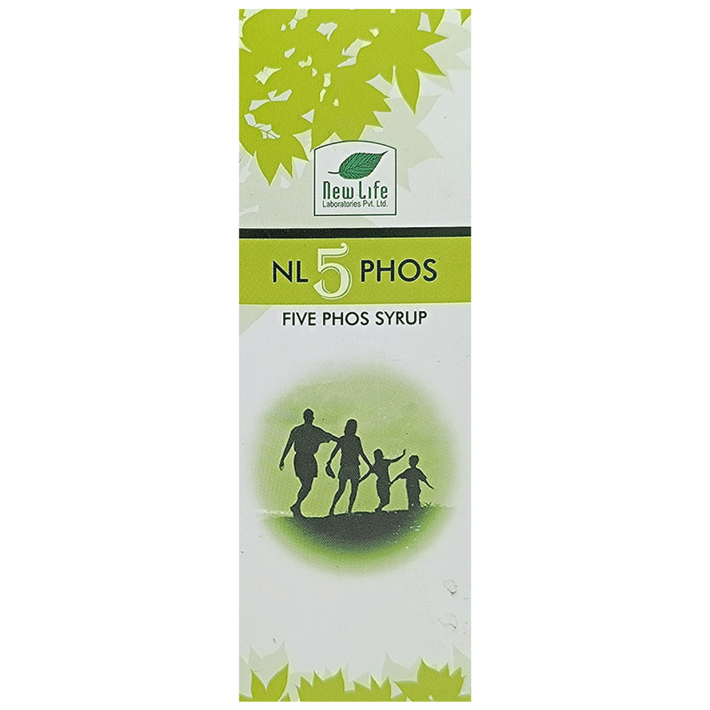New Life NL 5 Phos Syrup bottle of 200 ml Syrup