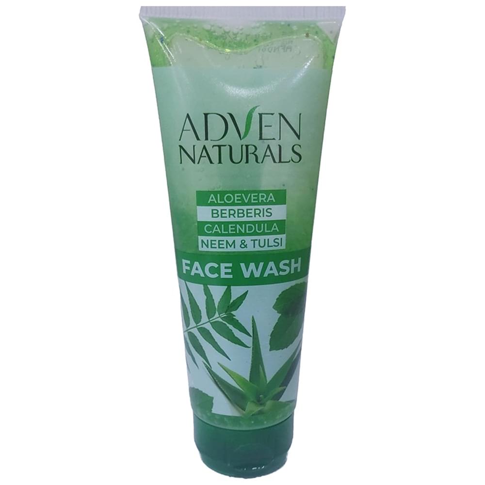 Adven Naturals Face Wash with ABC+ Neem and Tulsi bottle of 100 gm Face Wash