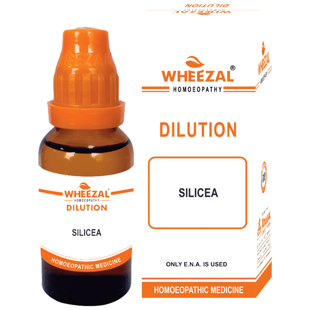 Wheezal Silicea Dilution 50M bottle of 30 ml Dilution Wheezal Silicea Dilution 50M bottle of 30 ml Dilution
