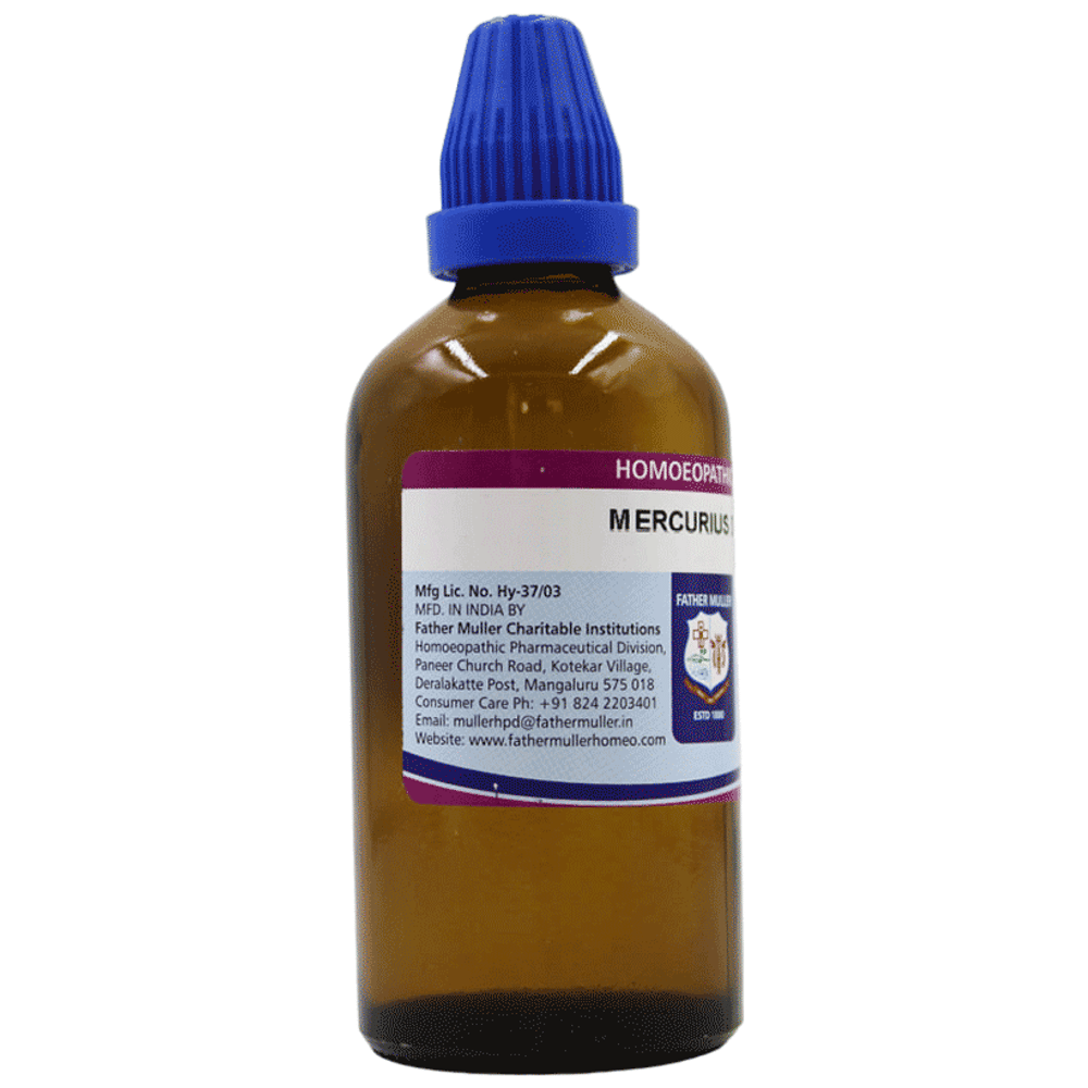 Father Muller  Mercurius Dulcis Drop 6C bottle of 100 ml Drop