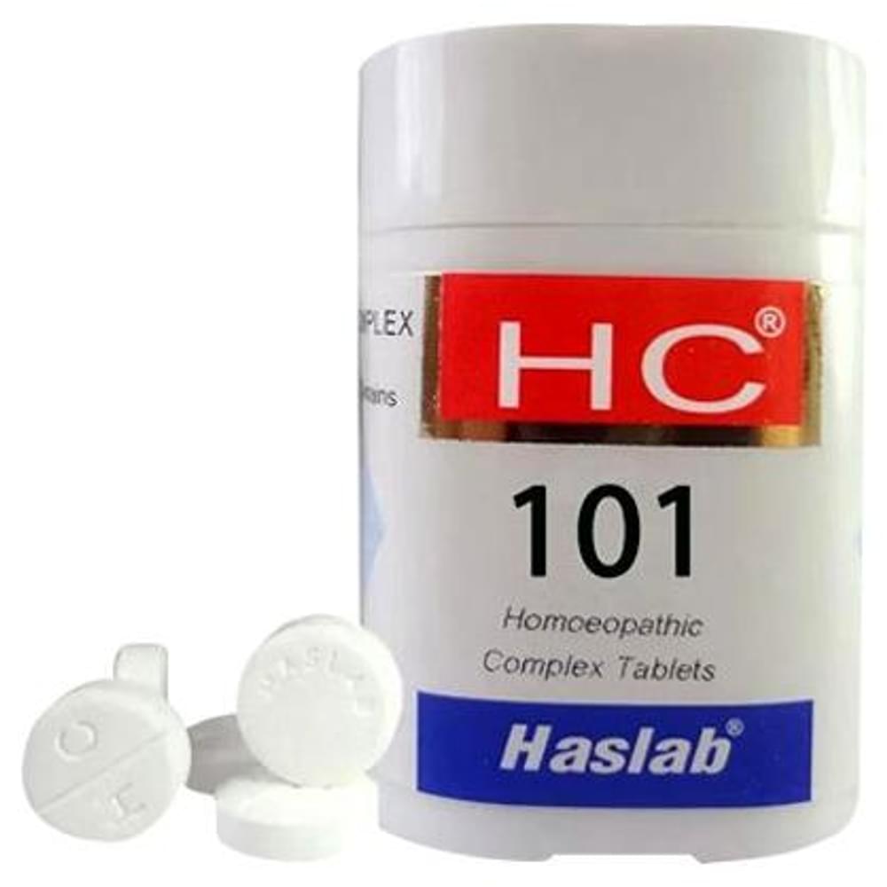Haslab HC 101 Aurum Mur Complex Tablet bottle of 20 gm Tablet Haslab HC 101 Aurum Mur Complex Tablet bottle of 20 gm Tablet