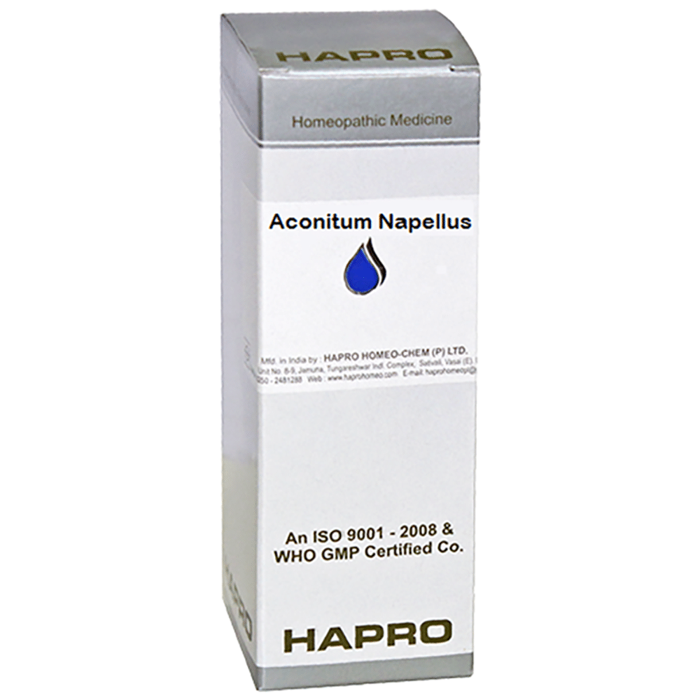 Hapro Aconitum Napellus Dilution 30 bottle of 30 ml Dilution