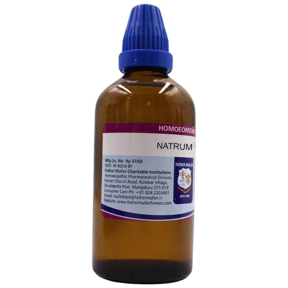 Father Muller Natrum Muriaticum Drop 1M bottle of 100 ml Oral Drops