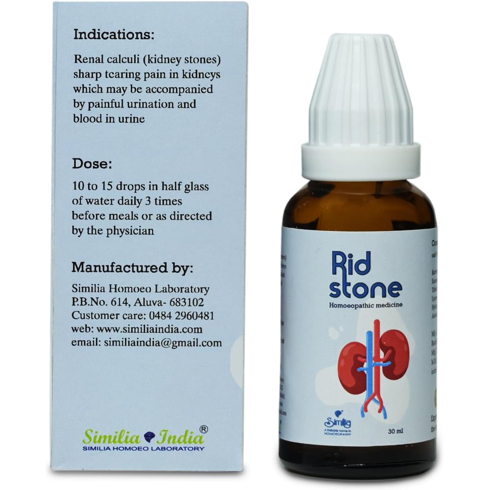 Similia Rid Stone Drop bottle of 30 ml Drop