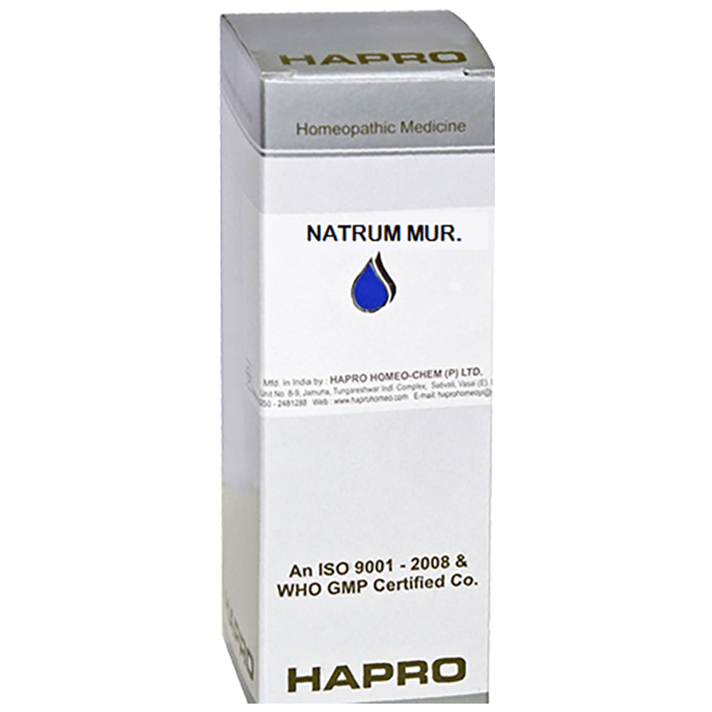 Hapro Natrum Mur Dilution 1M bottle of 100 ml Dilution