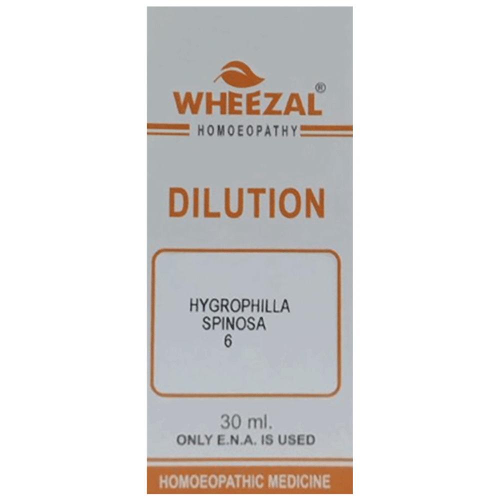 Wheezal Hygrophilla Spin Dilution 6 bottle of 30 ml Dilution