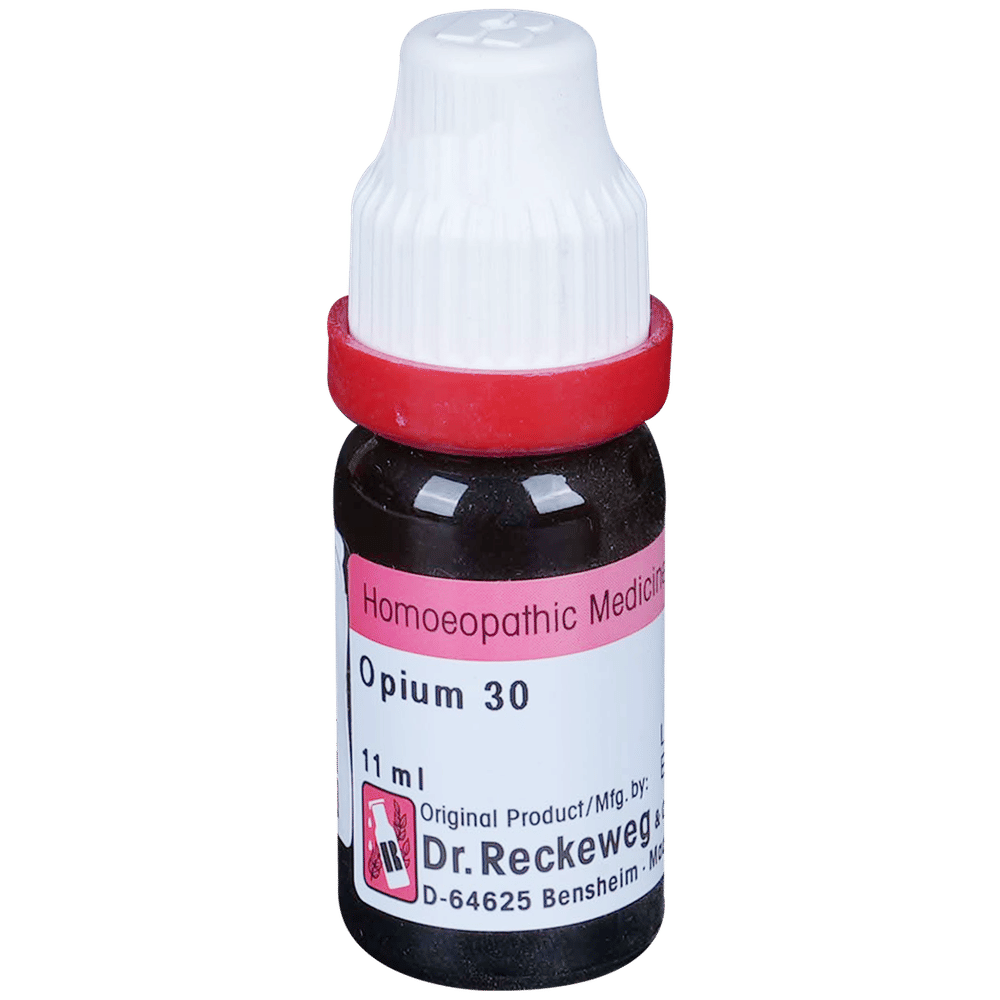 Dr. Reckeweg Opium Dilution 30 CH bottle of 11 ml Dilution