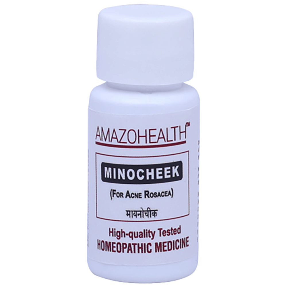 Amazohealth Minocheek Pill bottle of 100 tablets