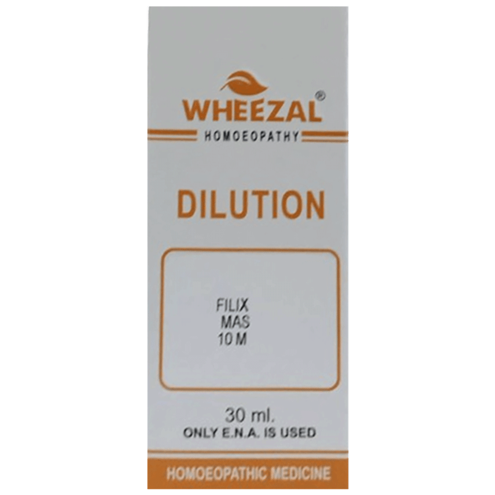 Wheezal Filix Mas Dilution 10M bottle of 30 ml Dilution