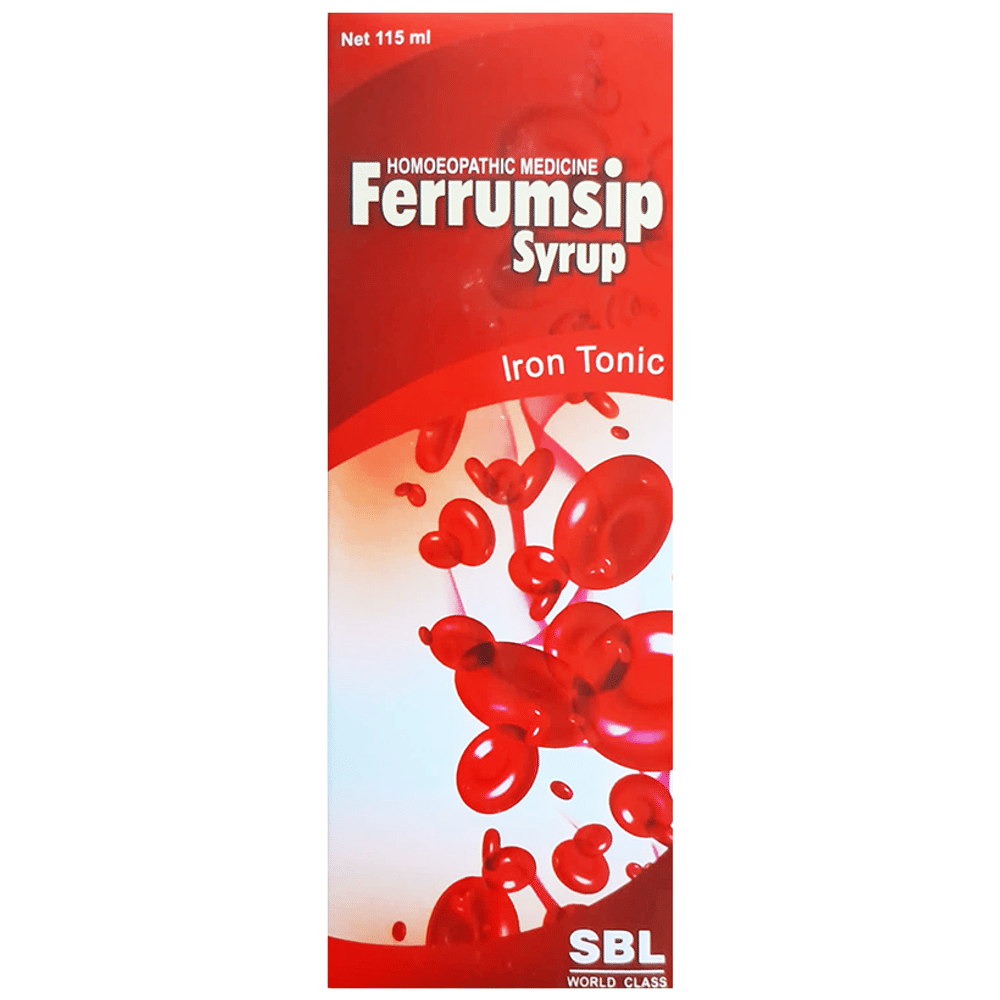 SBL Ferrumsip Syrup bottle of 100 ml Syrup