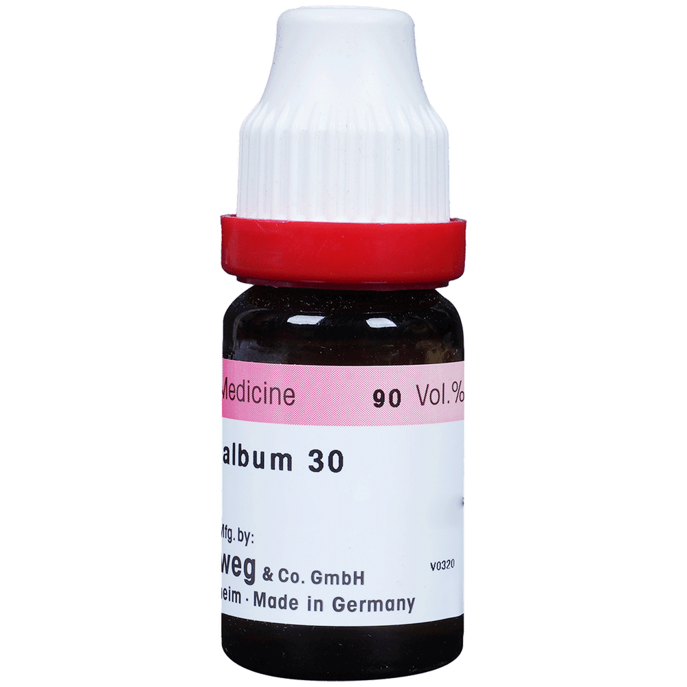 Dr. Reckeweg Arsenicum Album 30 Dilution bottle of 11 ml Dilution Dr. Reckeweg Arsenicum Album 30 Dilution bottle of 11 ml Dilution