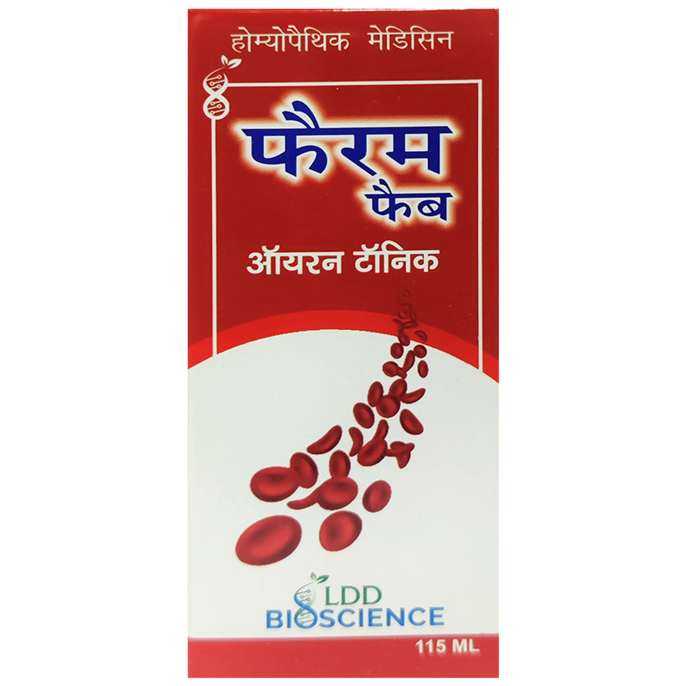 LDD Bioscience Ferrum Fab Iron Tonic bottle of 115 ml Tonic