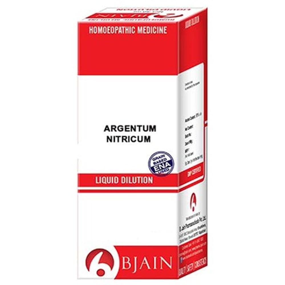 Bjain Argentum Nitricum Dilution 1000 CH bottle of 12 ml Dilution