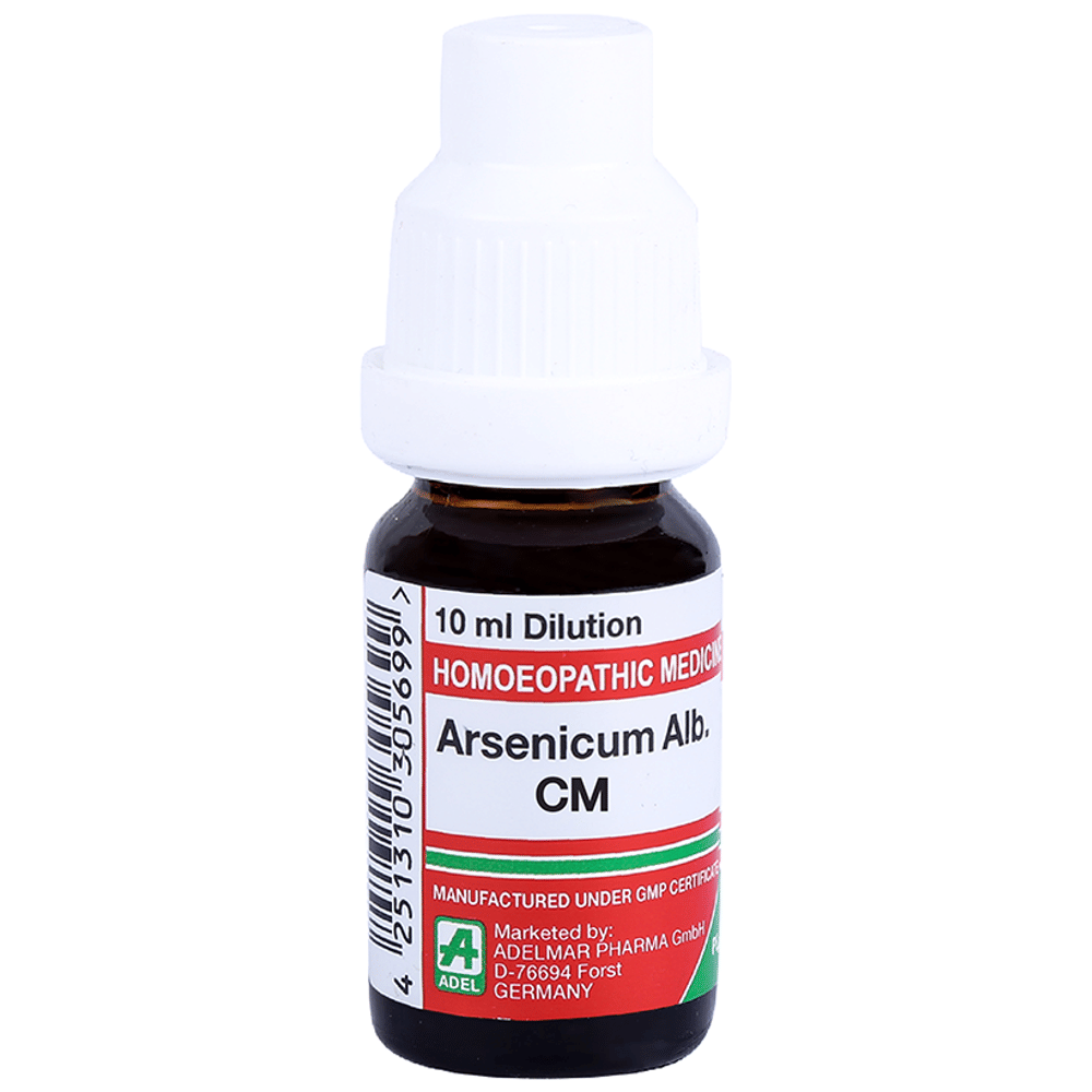 ADEL Arsenicum Alb. Dilution CM bottle of 10 ml Dilution