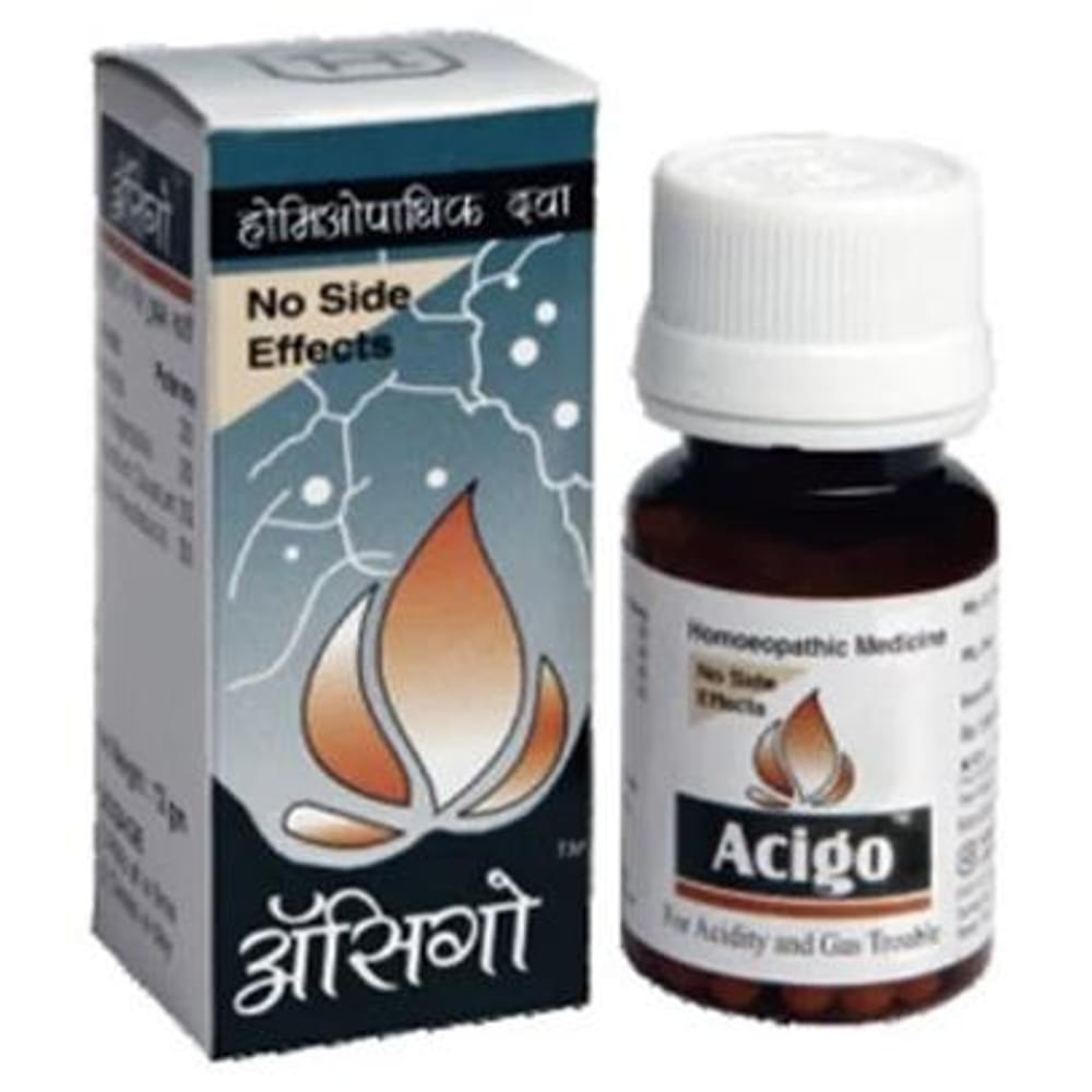 Homoeo Laboratories Acigo Pills bottle of 10 gm Tablet