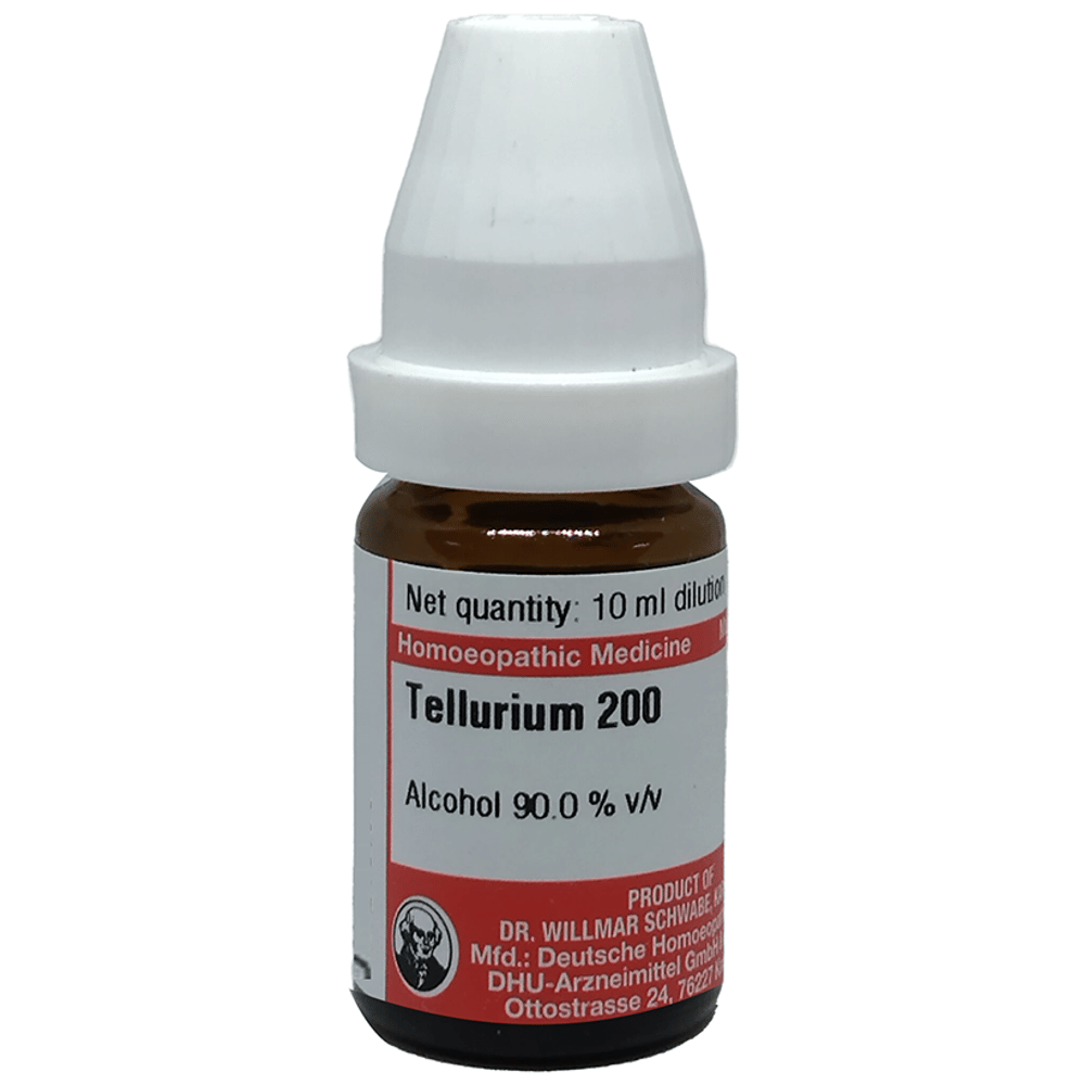 Dr Willmar Schwabe Germany Tellurium Dilution 200 bottle of 10 ml Dilution