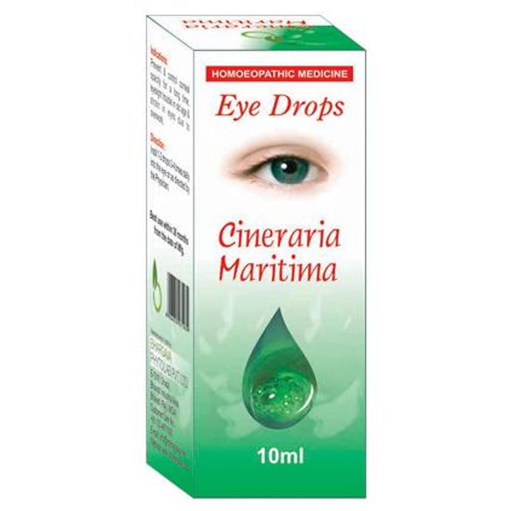 Bhargava Cineraria Maritima Eye Drop bottle of 10 ml Eye Drop Bhargava Cineraria Maritima Eye Drop bottle of 10 ml Eye Drop