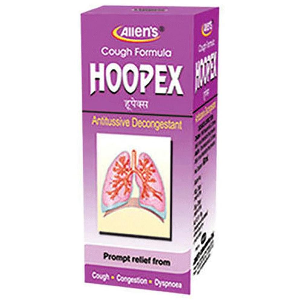 Allen Laboratories Hoopex Syrup bottle of 60 ml Syrup