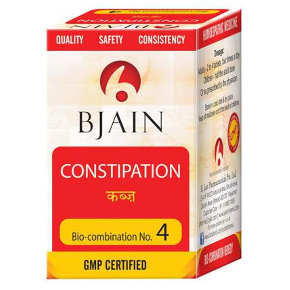 Bjain Bio-Combination No. 4 Tablet bottle of 25 gm Biocombination Tablet Bjain Bio-Combination No. 4 Tablet bottle of 25 gm Biocombination Tablet
