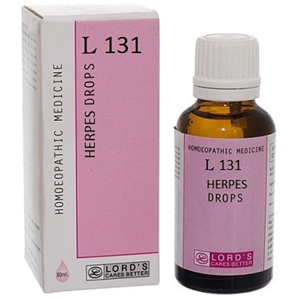 Lord's L 131 Herpes Drop bottle of 30 ml Drop Lord's L 131 Herpes Drop bottle of 30 ml Drop