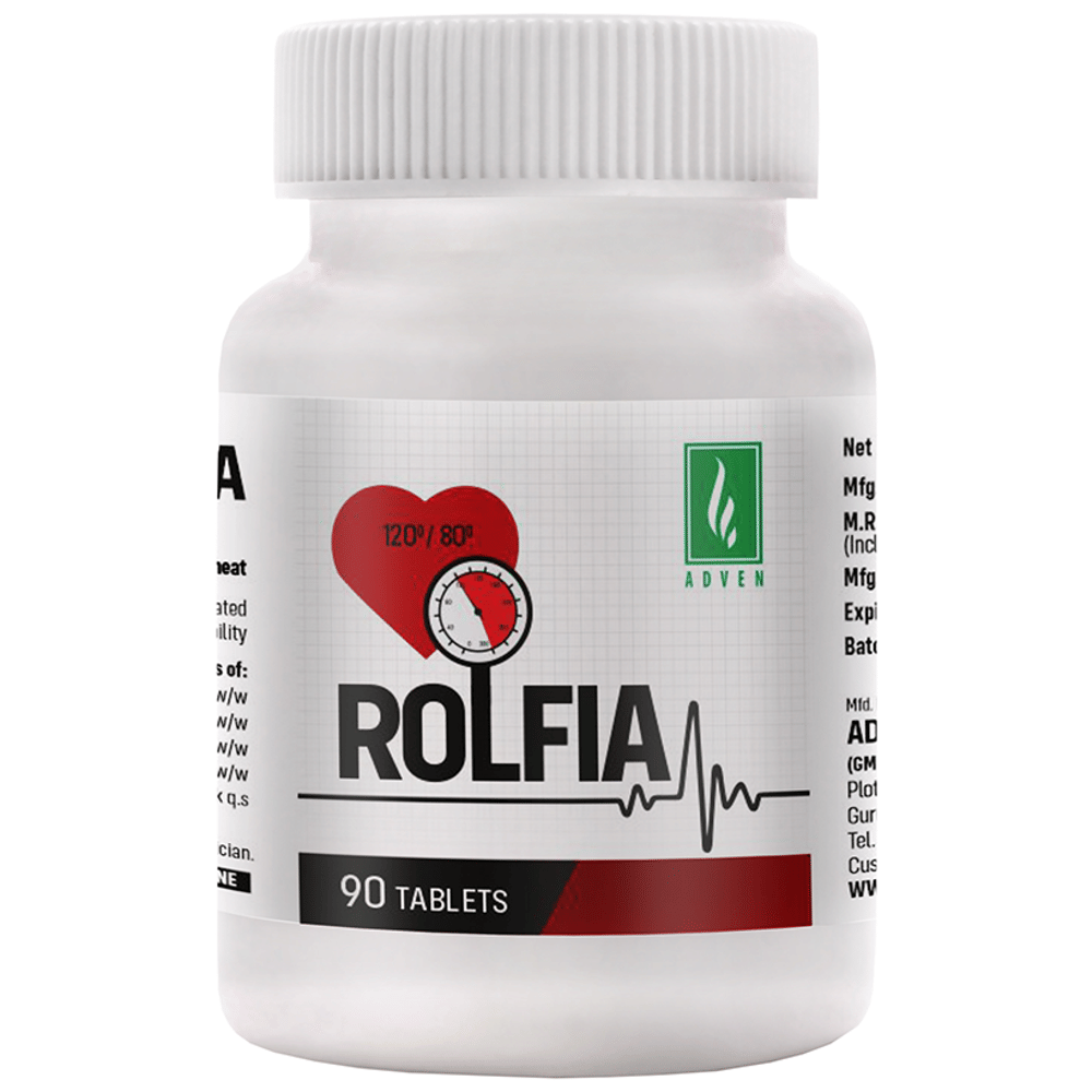 Adven Rolfia Tablet bottle of 90 tablets