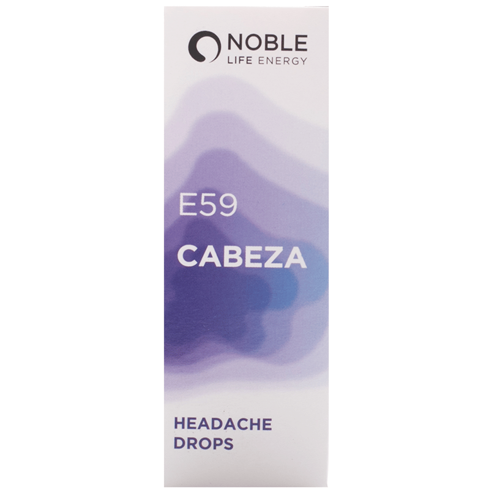 Noble Life Energy E59 Cabeza Headache Drop bottle of 30 ml Drop