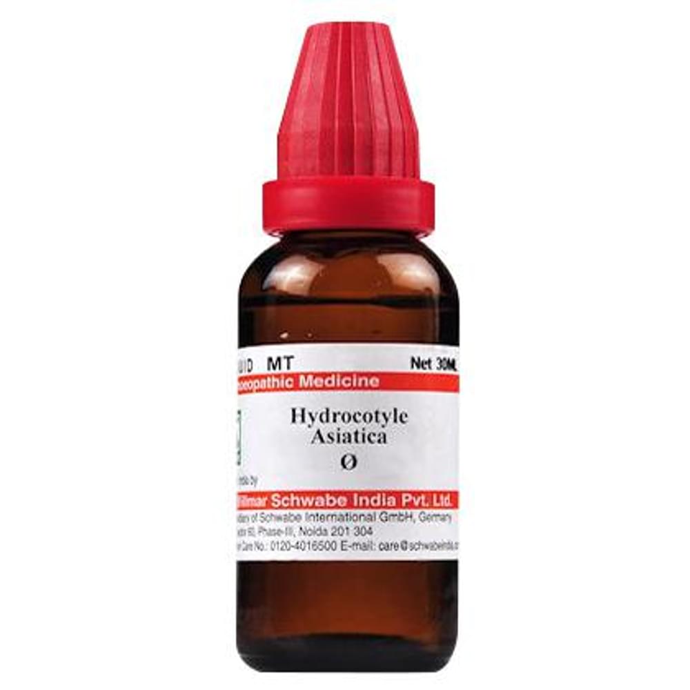 Dr Willmar Schwabe India Hydrocotyle Asiatica Mother Tincture Q bottle of 30 ml Mother Tincture Dr Willmar Schwabe India Hydrocotyle Asiatica Mother Tincture Q bottle of 30 ml Mother Tincture