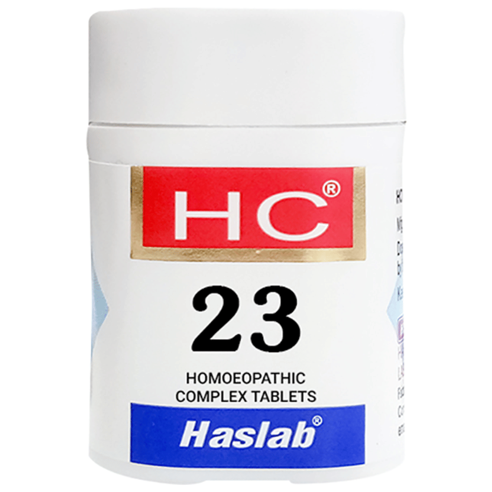 Haslab HC 23 Rhus Tox Complex Tablet bottle of 550 gm Tablet