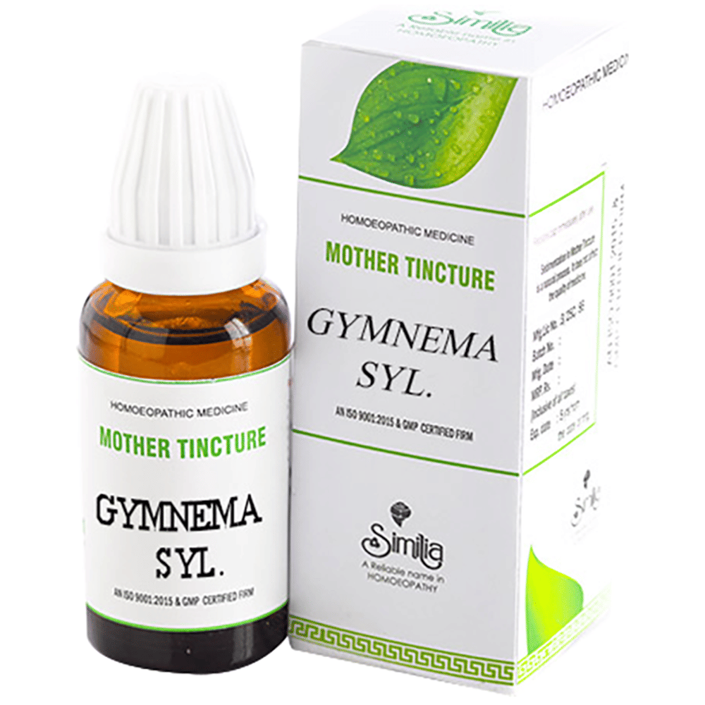 Similia Gymnema Syl. Mother Tincture Q bottle of 30 ml Mother Tincture Similia Gymnema Syl. Mother Tincture Q bottle of 30 ml Mother Tincture