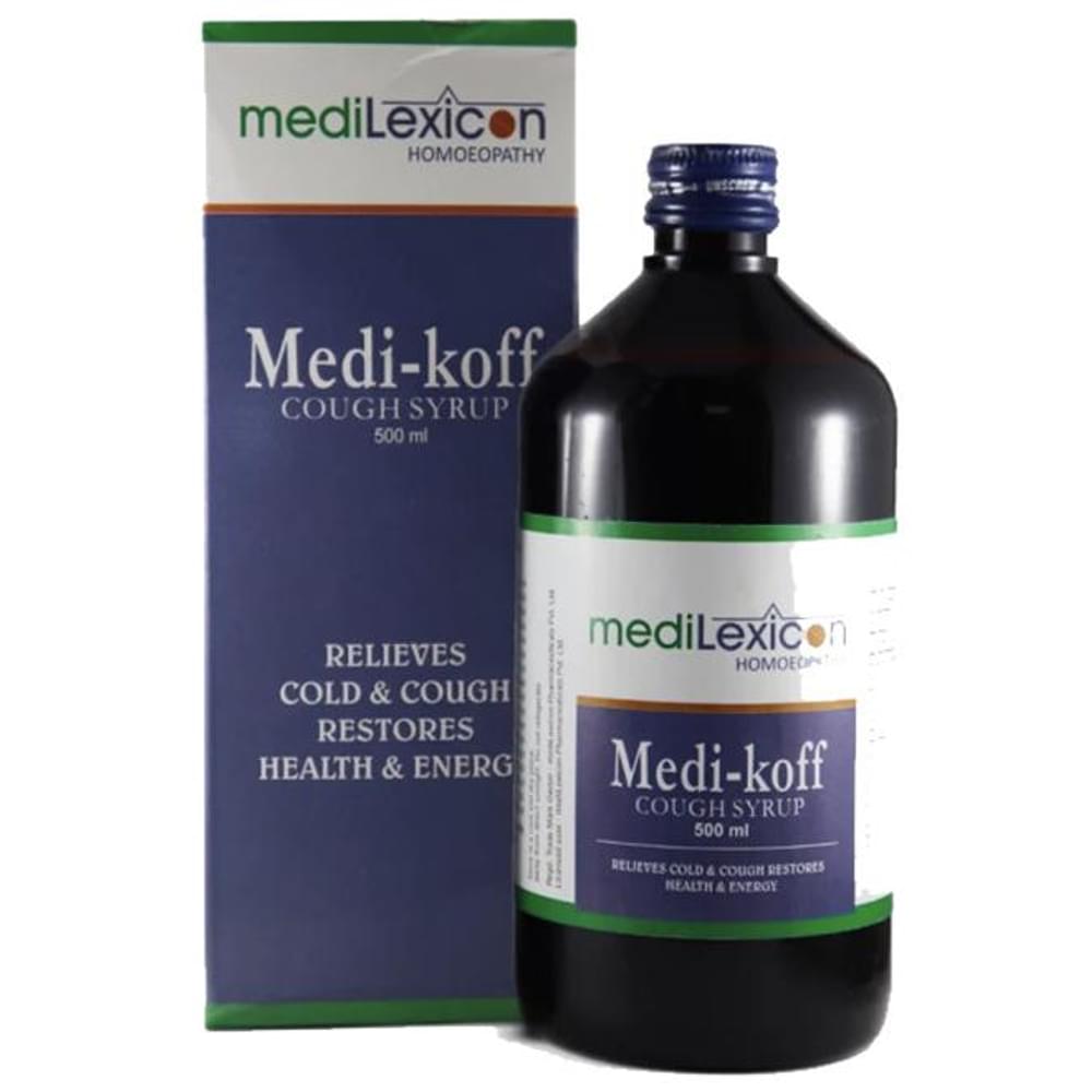 Medilexicon Medi-koff Cough Syrup bottle of 100 ml Syrup Medilexicon Medi-koff Cough Syrup bottle of 100 ml Syrup