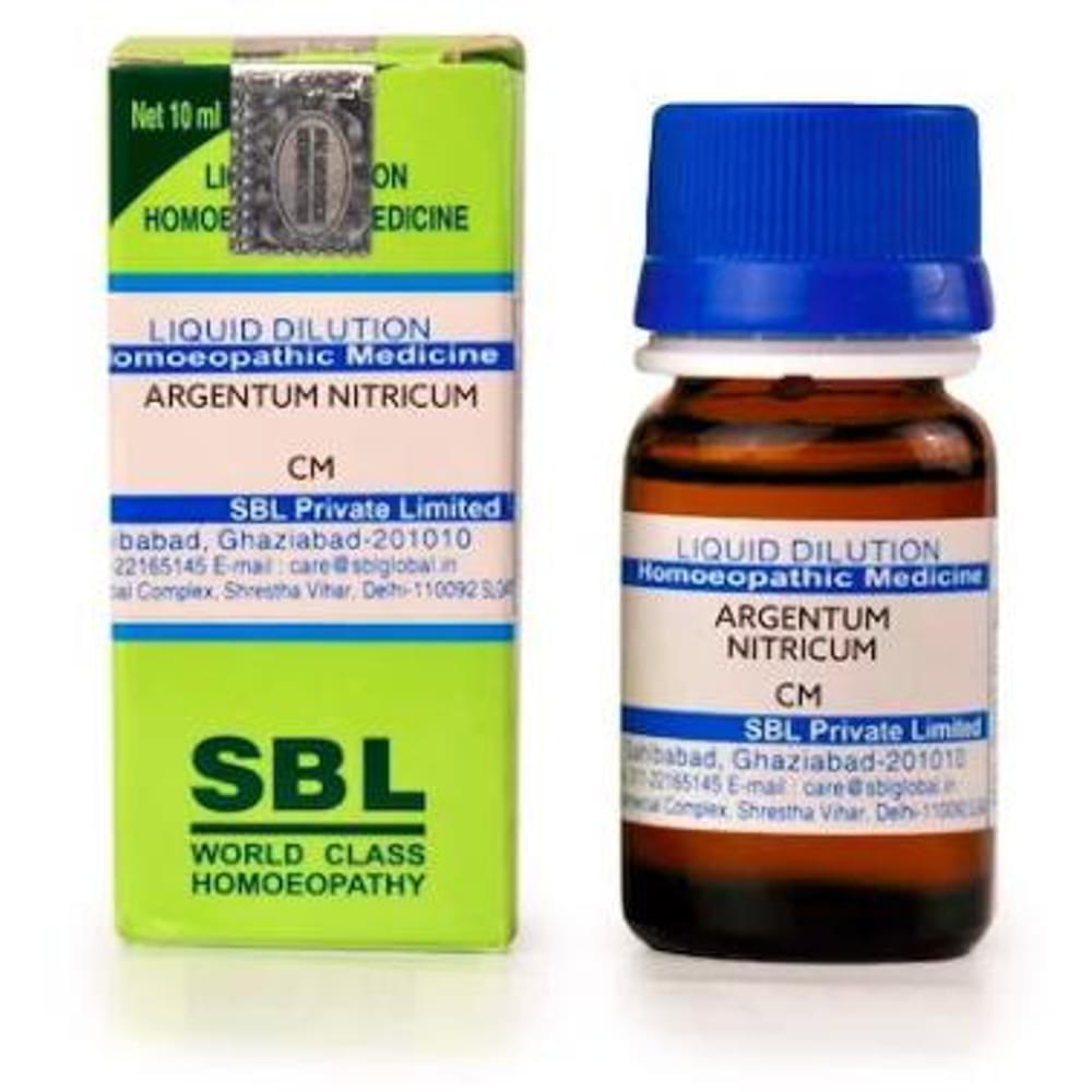 SBL Argentum Nitricum Dilution CM CH bottle of 10 ml Dilution SBL Argentum Nitricum Dilution CM CH bottle of 10 ml Dilution