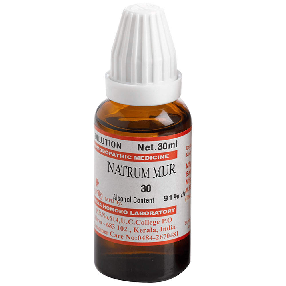 Similia Natrum Mur Dilution 30 bottle of 30 ml Dilution