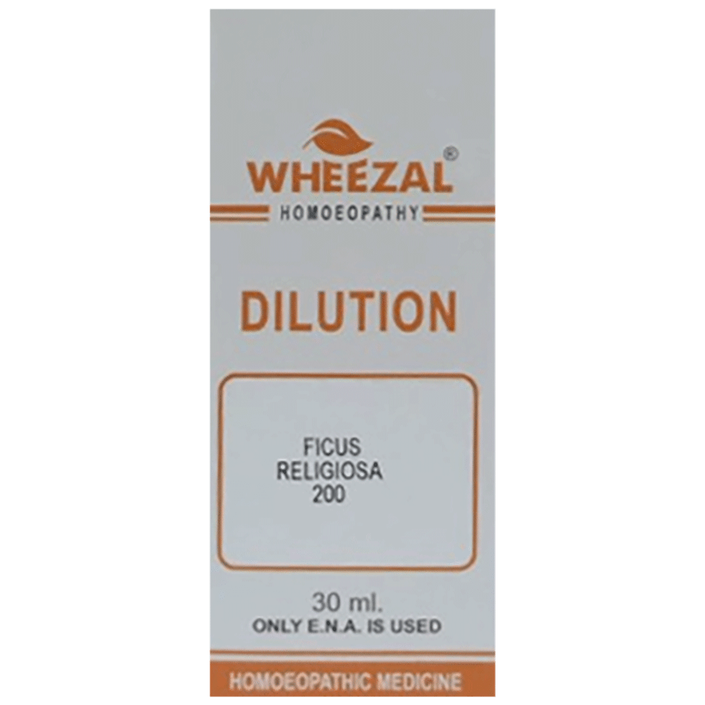 Wheezal Ficus Religeosa Dilution 200 bottle of 30 ml Dilution