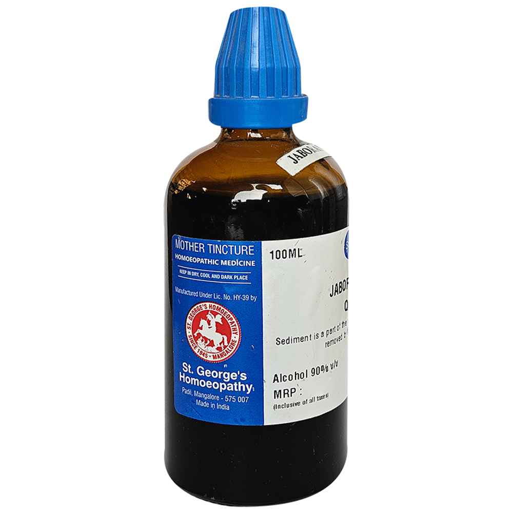 St. George‚Äôs Jaborandi Q Mother Tincture bottle of 100 ml Mother Tincture