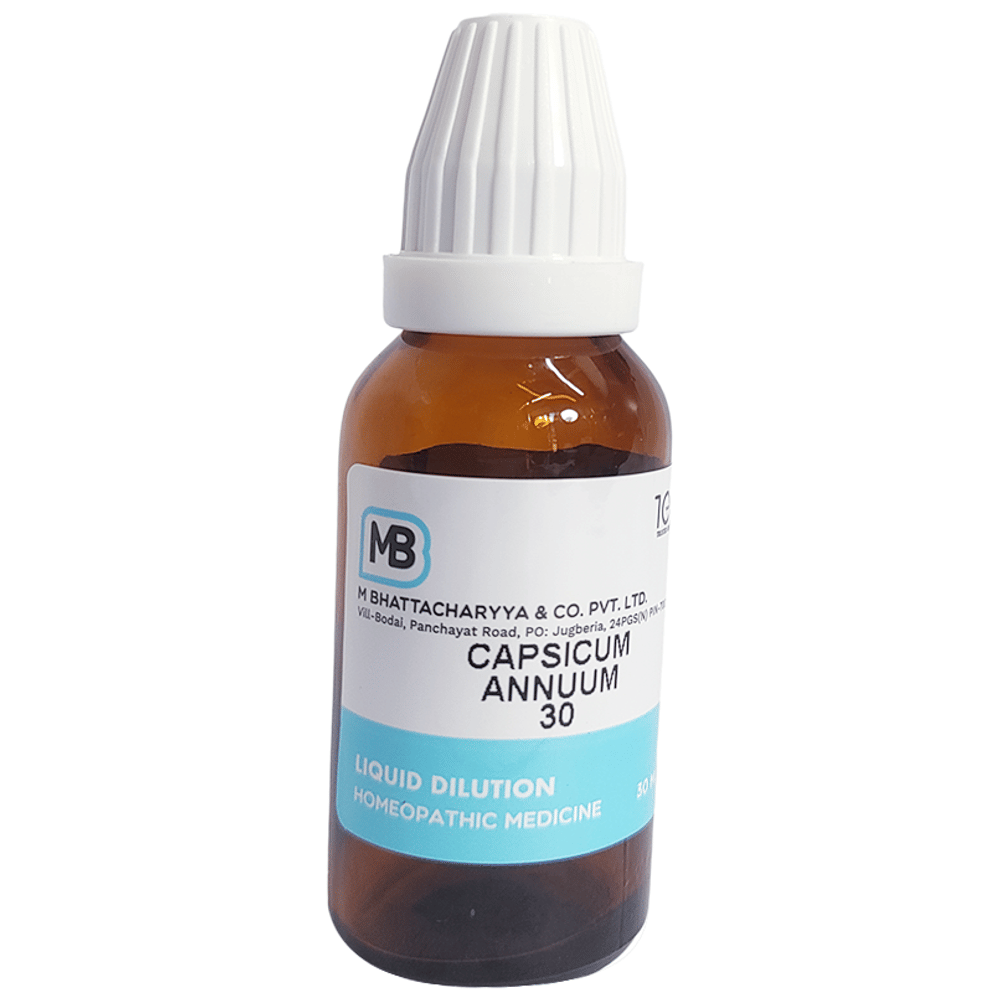 MB Capsicum Annuum Dilution 30 bottle of 30 ml Dilution MB Capsicum Annuum Dilution 30 bottle of 30 ml Dilution