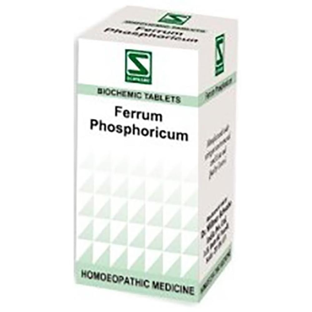 Dr Willmar Schwabe India Ferrum Phosphoricum Biochemic Tablet 200X bottle of 550 gm Biochemic Tablet