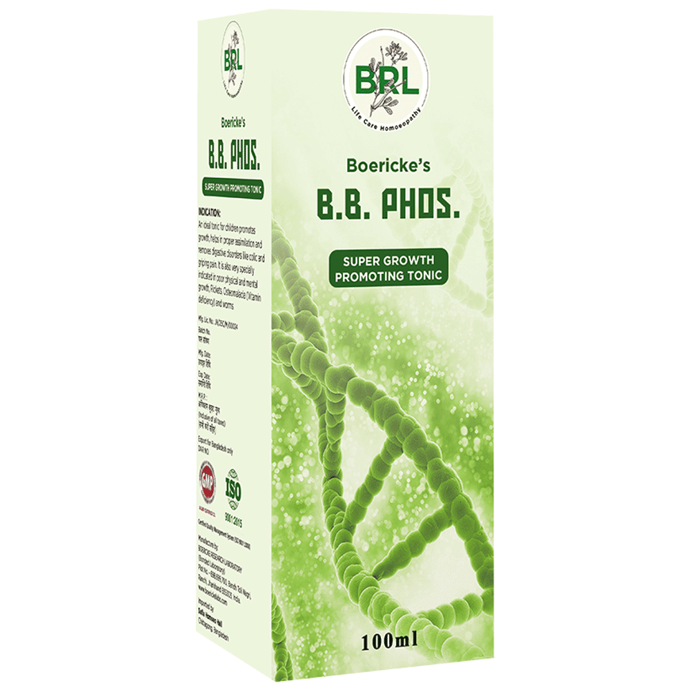 BRL B.B. Phos Tonic bottle of 100 ml Tonic