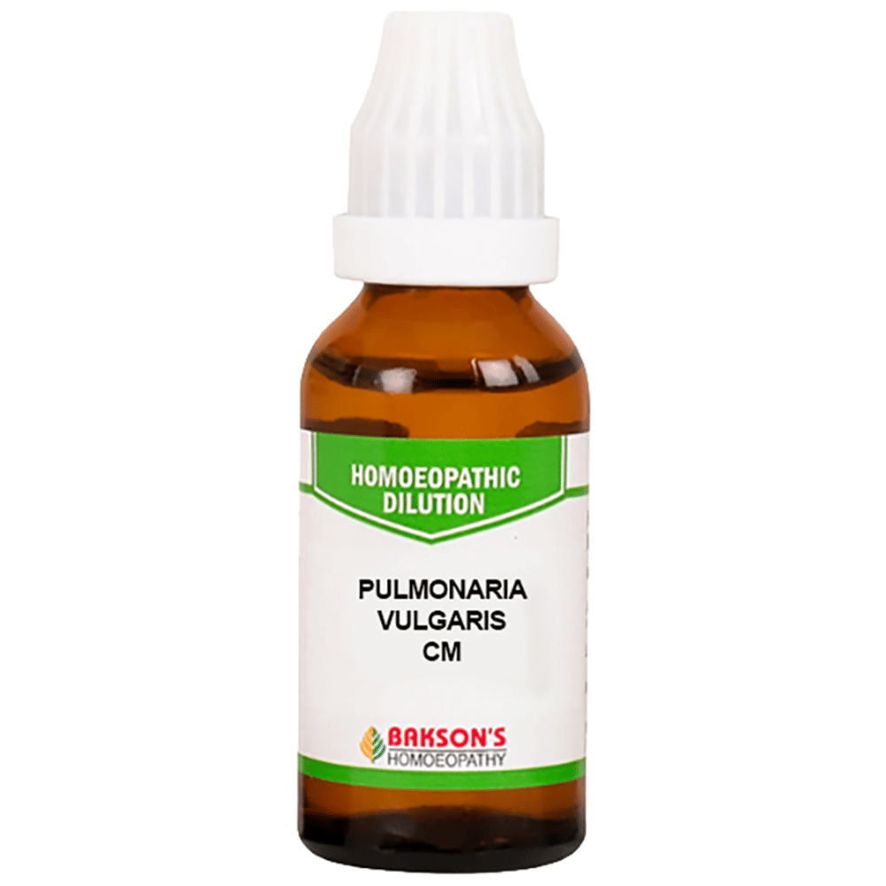 Bakson's Homeopathy Pulmonaria Vulgaris Dilution CM bottle of 30 ml Dilution Bakson's Homeopathy Pulmonaria Vulgaris Dilution CM bottle of 30 ml Dilution