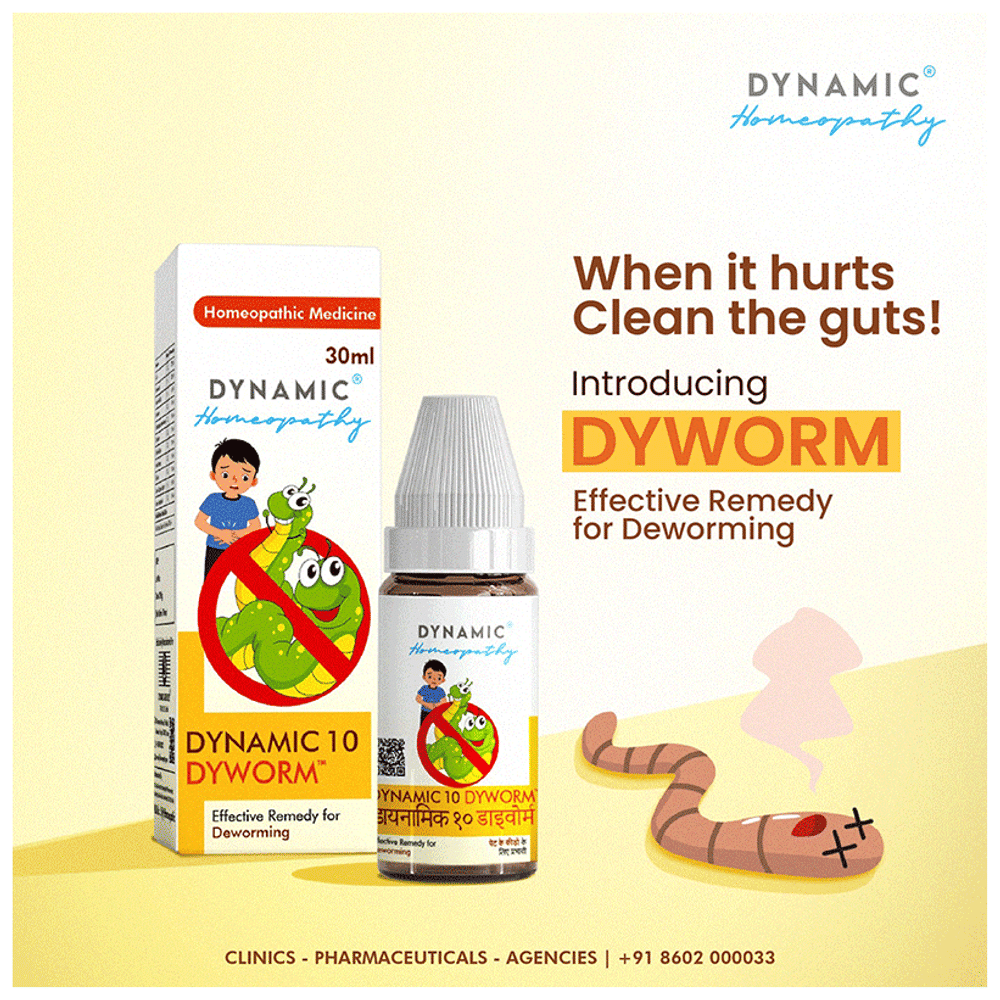 Dynamic Homeopathy 10 DyWorm Dilution bottle of 30 ml Dilution Dynamic Homeopathy 10 DyWorm Dilution bottle of 30 ml Dilution