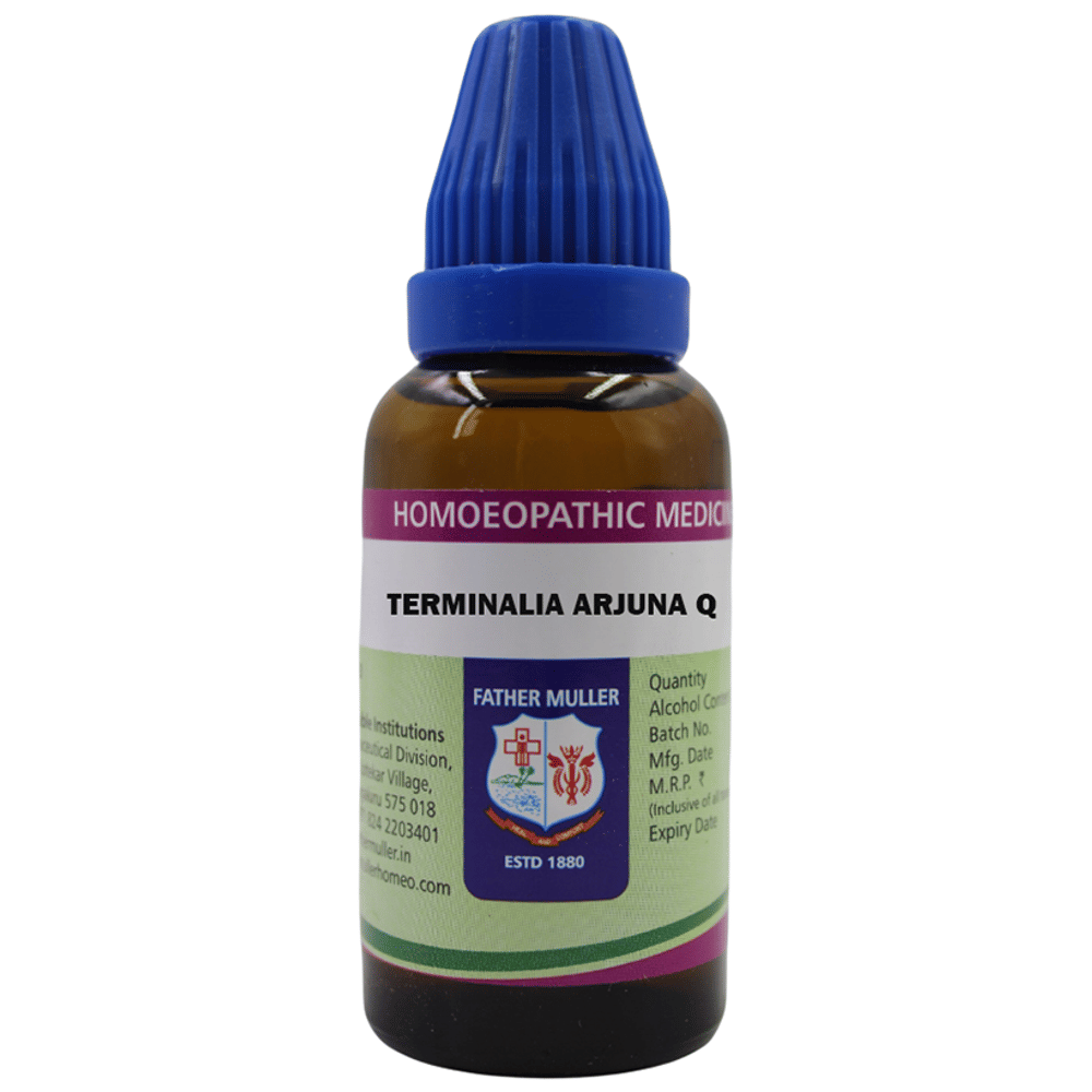 Father Muller Terminalia Arjuna Drop Q bottle of 30 ml Drop