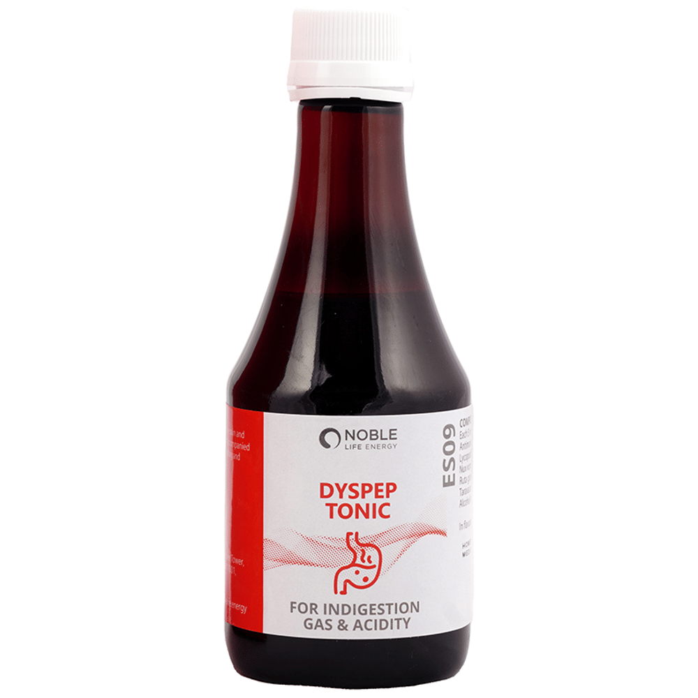 Noble Life Energy ES09 Dyspep Tonic Sugar Free bottle of 200 ml Tonic