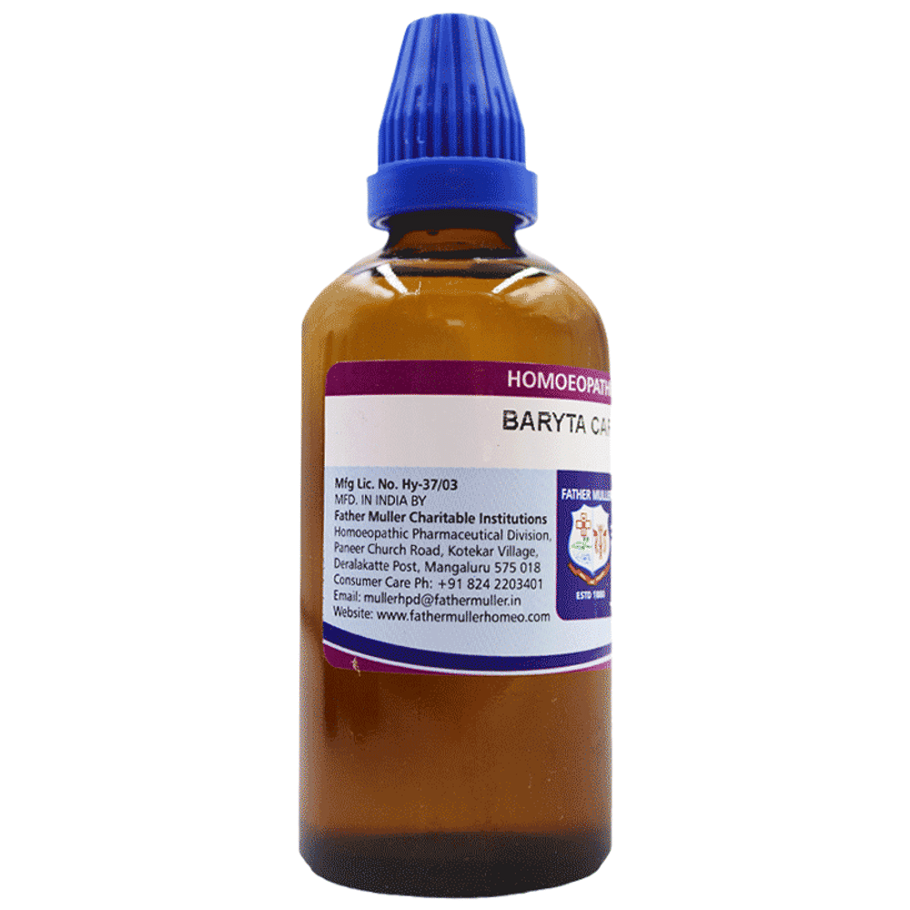 Father Muller Baryta Carbonica Drop 6C bottle of 100 ml Oral Drops