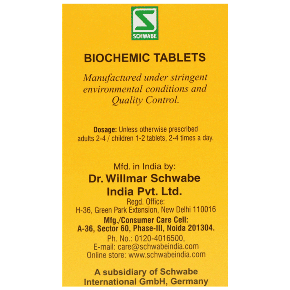 Dr Willmar Schwabe India Magnesia Phosphoricum Biochemic Tablet 6X bottle of 25 gm Biochemic Tablet